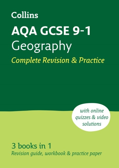 AQA GCSE 9-1 Geography Complete Revision & Practice - Ideal for the 2026 and 2027 Exams Includes Online Edition, Quizzes and Video Solutions