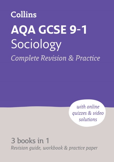 AQA GCSE 9-1 Sociology All-in-One Complete Revision and Practice - Ideal for the 2026 and 2027 Exams Includes Online Edition, Quizzes and Video Solutions