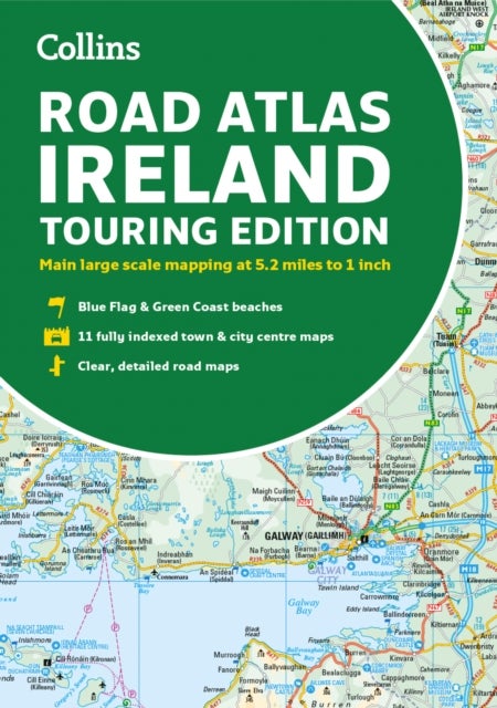 Road Atlas Ireland - Touring Edition A4 Paperback