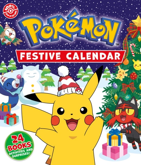 Pokemon: Festive Calendar: A festive collection of 24 books, activities and surprises! - A Festive Collection of 24 Books, Activites and Surprises!