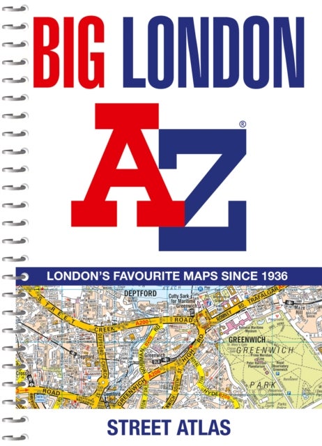 Big London A-Z Street Atlas - Detailed and Accurate Iconic Street Map of London