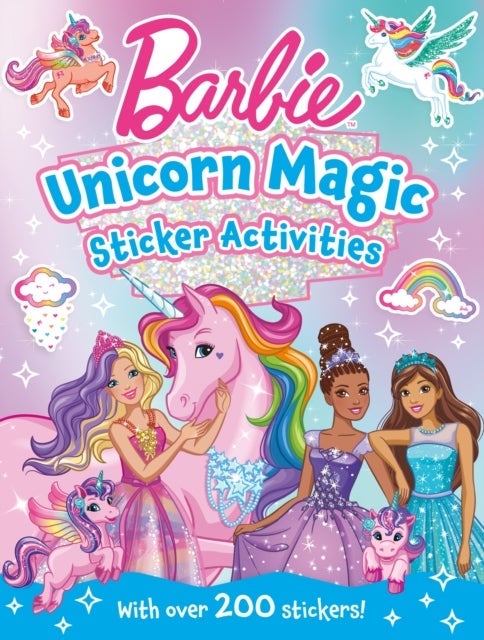 Barbie Unicorn Magic Sticker Activity Book