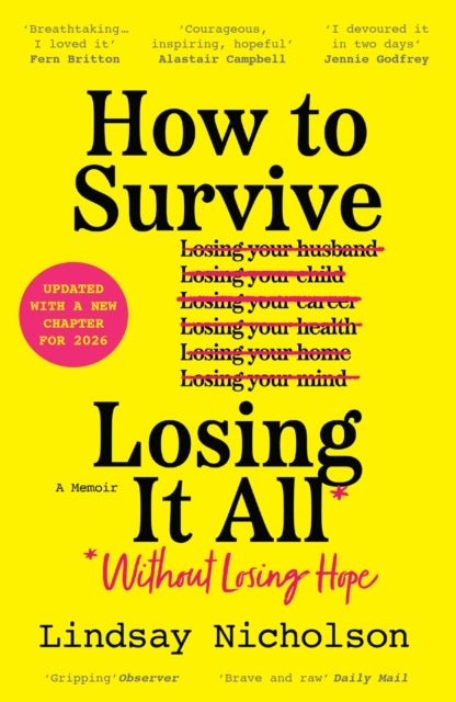 How to Survive Losing It All* - *Without Losing Hope. a Memoir