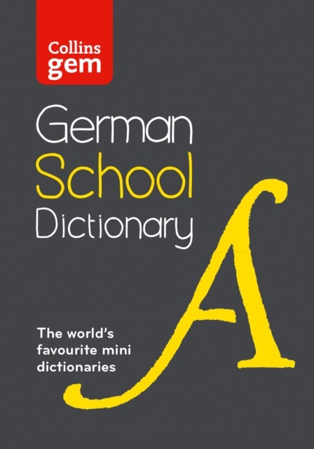 German School Gem Dictionary - Trusted Support for Learning, in a Mini-Format