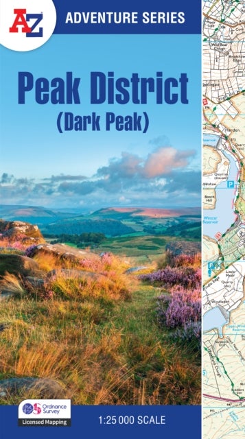 Peak District (Dark Peak) - With Ordnance Survey Mapping