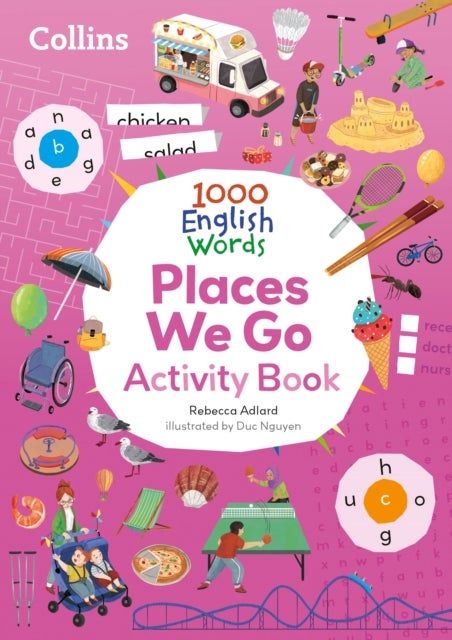 Collins 1000 English Words Activity Book: Places we go