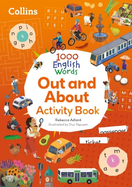 Collins 1000 English Words Activity Book: Out and about