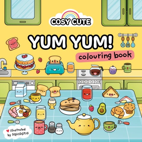 Cosy Cute Yum Yum - Colouring Book