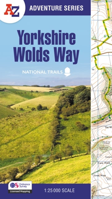 Yorkshire Wolds Way - With Ordnance Survey Mapping