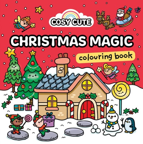 Cosy Cute Christmas Magic: Colouring Book