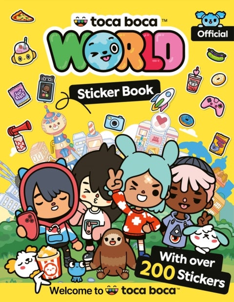 Toca Boca Sticker Book: Welcome To Toca Boca!