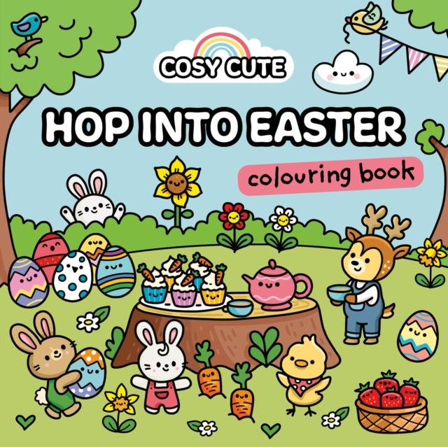 Cosy Cute Hop into Easter - Colouring Book