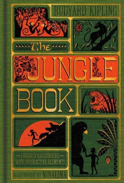 The Jungle Book (MinaLima Edition) (Illustrated with Interactive Elements) - Illustrated with Interactive Elements
