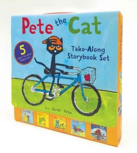 Pete the Cat Take-Along Storybook Set - A Box of 5 Books