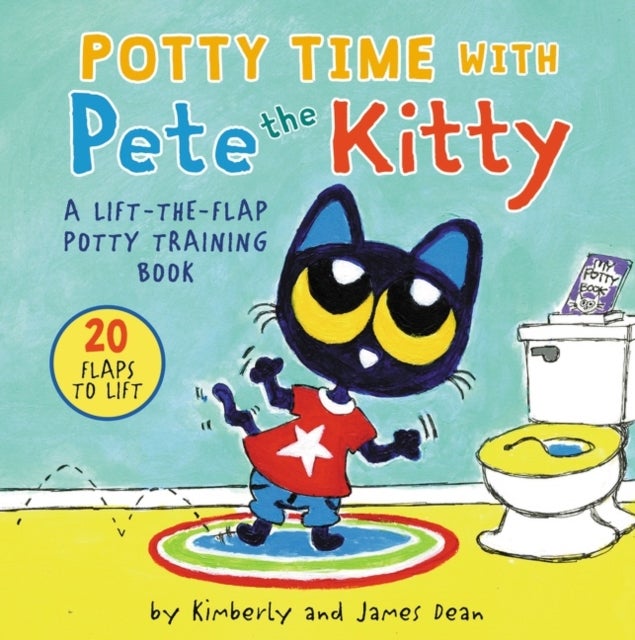 Potty Time with Pete the Kitty - A Lift-the-Flap Potty Book for Kids
