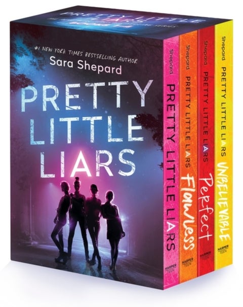 Pretty Little Liars 4-Book Paperback Box Set - Pretty Little Liars, Flawless Perfect, Unbelievable