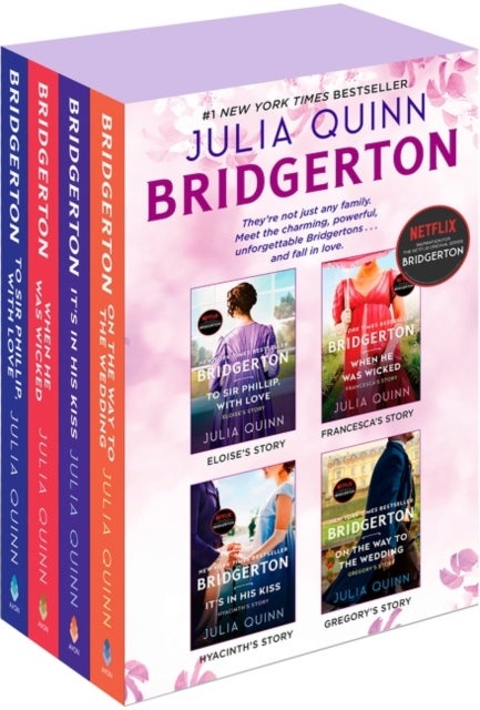 Bridgerton Boxed Set 5-8 - To Sir Phillip, With Love / When He Was Wicked / It's in His Kiss / On the Way to the Wedding