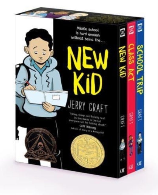 New Kid 3-Book Box Set - A Graphic Novel Collection: New Kid, Class Act, School Trip