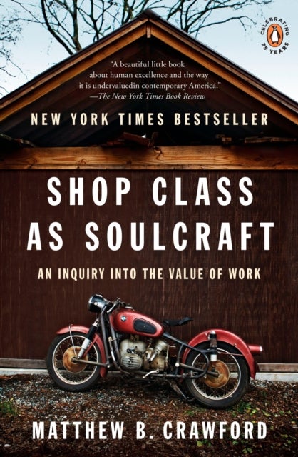 Shop Class as Soulcraft - An Inquiry into the Value of Work