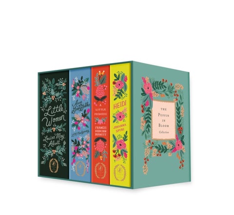 The Puffin in Bloom Collection - Anne of Green Gables, Heidi, Little Women, and A Little Princess