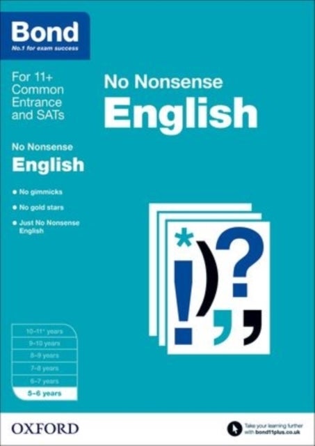Bond: English: No Nonsense - 5-6 years