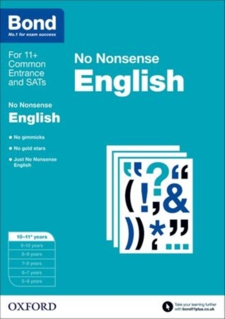 Bond: English: No Nonsense - 10-11+ years