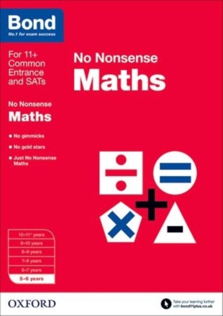 Bond: Maths: No Nonsense - 5-6 years