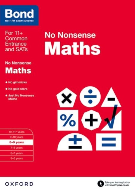 Bond: Maths: No Nonsense - 8-9 years