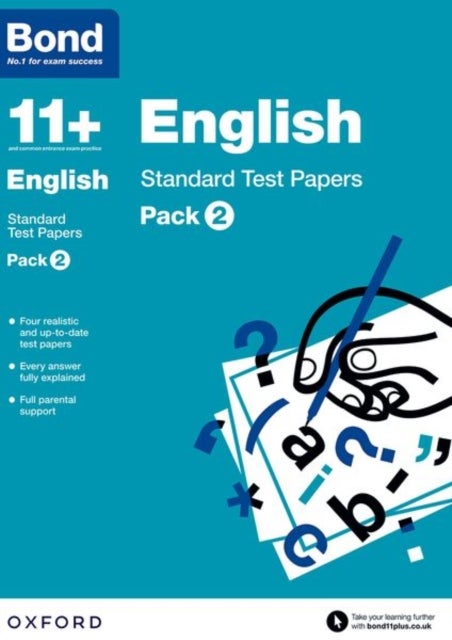 Bond 11+: English: Standard Test Papers: Ready for the 2026 exam (for GL Assessment & other 11 plus exams) - Pack 2