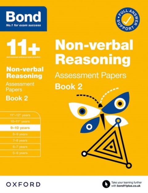 Bond 11+ Non-verbal Reasoning Assessment Papers 9-10 Years Book 2: For 11+ GL assessment and Entranc