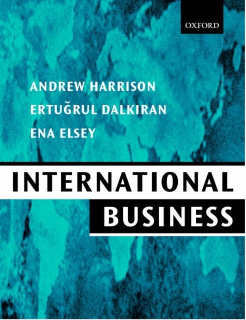 International Business - Global Competition From a European Perspective