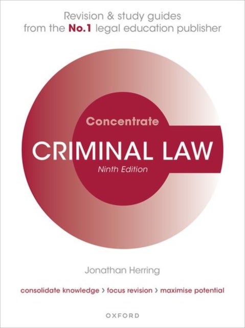 Criminal Law Concentrate - Law Revision and Study Guide