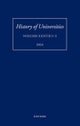 History of Universities: Volume XXXVII/1-2