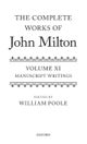 The Complete Works of John Milton: Volume XI