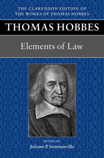 Thomas Hobbes: Elements of Law