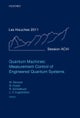Quantum Machines: Measurement and Control of Engineered Quantum Systems
