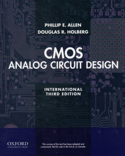 CMOS Analog Circuit Design