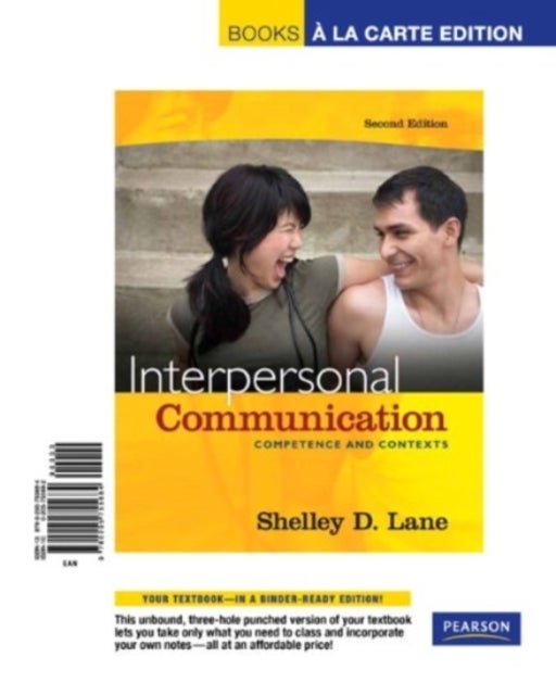 Interpersonal Communication - Competence and Contexts