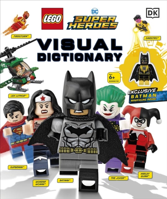 LEGO DC Comics Super Heroes Visual Dictionary - With Exclusive Yellow Lantern Batman Minifigure