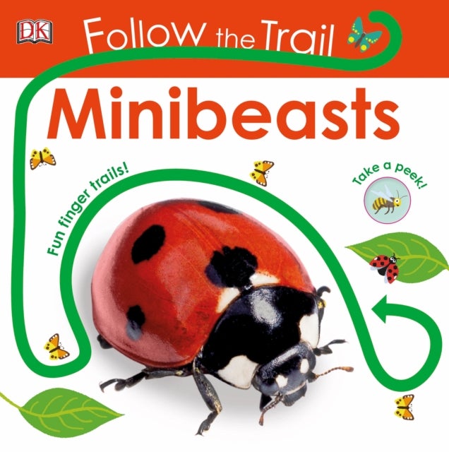 Follow the Trail Minibeasts - Take a Peek! Fun Finger Trails!