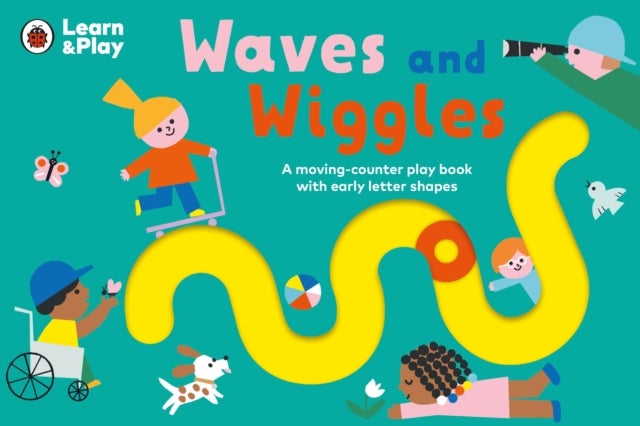 Waves and Wiggles - A moving-counter play book with early letter shapes