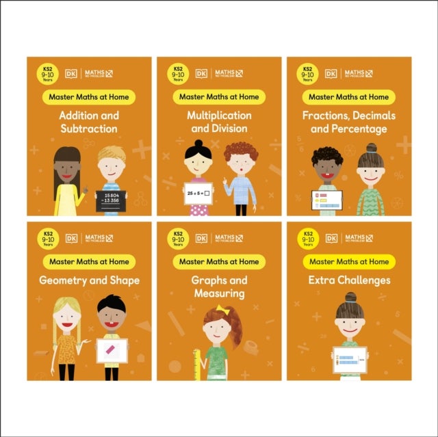 Maths ¿ No Problem! Collection of 6 Workbooks, Ages 9-10 (Key Stage 2)