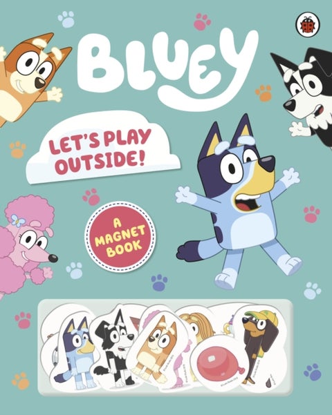 Bluey: Let's Play Outside! - Magnet Book