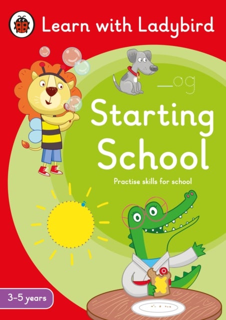 Starting School: A Learn with Ladybird Activity Book (3-5 years) - Ideal for home learning (EYFS)