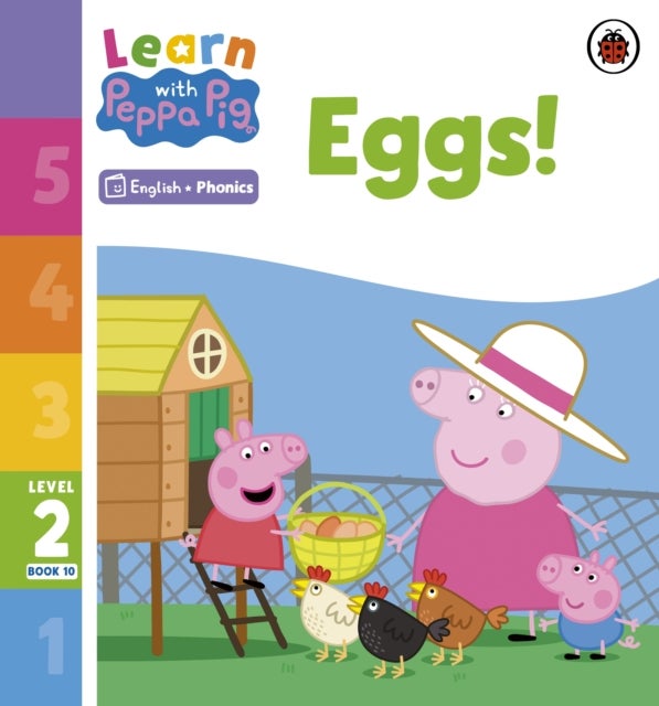 Learn with Peppa Phonics Level 2 Book 10 ¿ Eggs! (Phonics Reader)