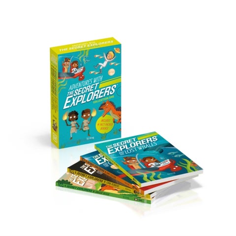 Adventures with The Secret Explorers: Collection One - 4-Book Box Set of Educational Fiction Chapter Books Books