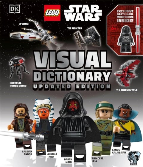 LEGO Star Wars Visual Dictionary Updated Edition - With Exclusive Star Wars Minifigure