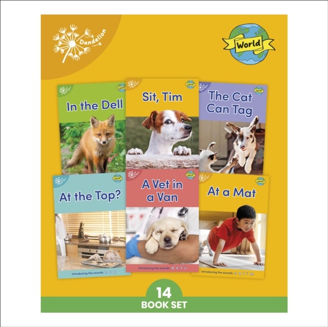 Phonic Books Dandelion World Stages 1-7 - Sounds of the alphabet