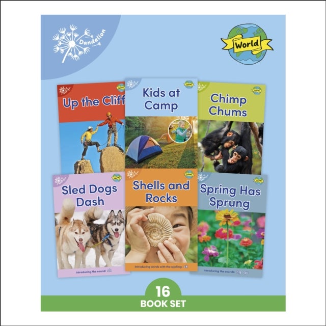 Phonic Books Dandelion World Stages 8-15 - Adjacent consonants and consonant digraphs