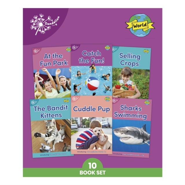 Phonic Books Dandelion World Stages 16-20 - Simple two-syllable words and suffixes